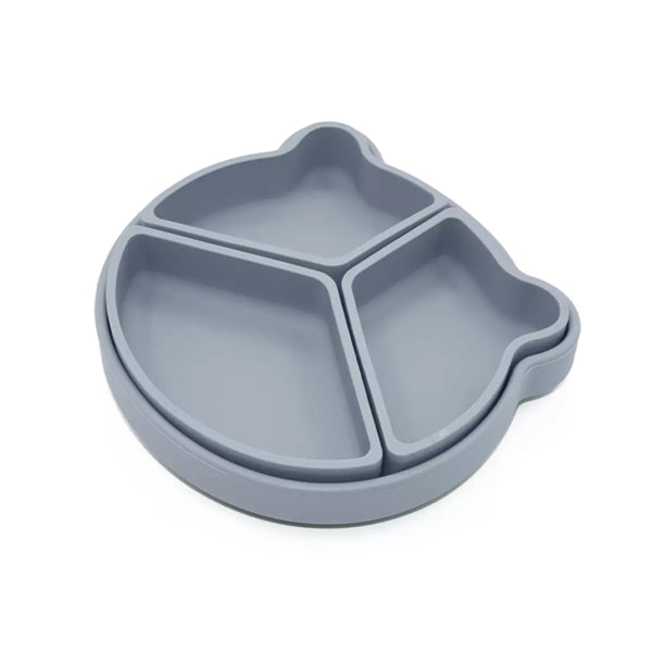 Divided Plate with Lid - Mr Bear