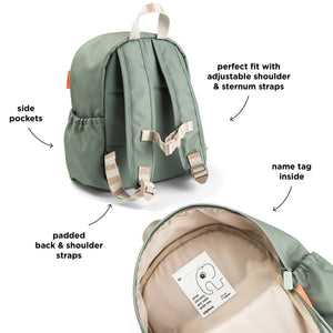 Done by Deer Backpack Features - Playground - green