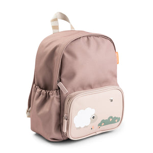 Done by Deer Kids Backpack Tiny Farm - Powder - 7.5L