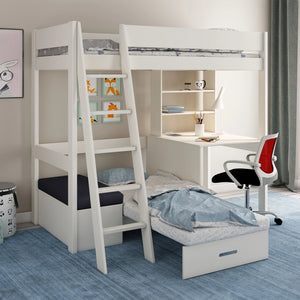 Estella high sleeper 4 bed for children's rooms