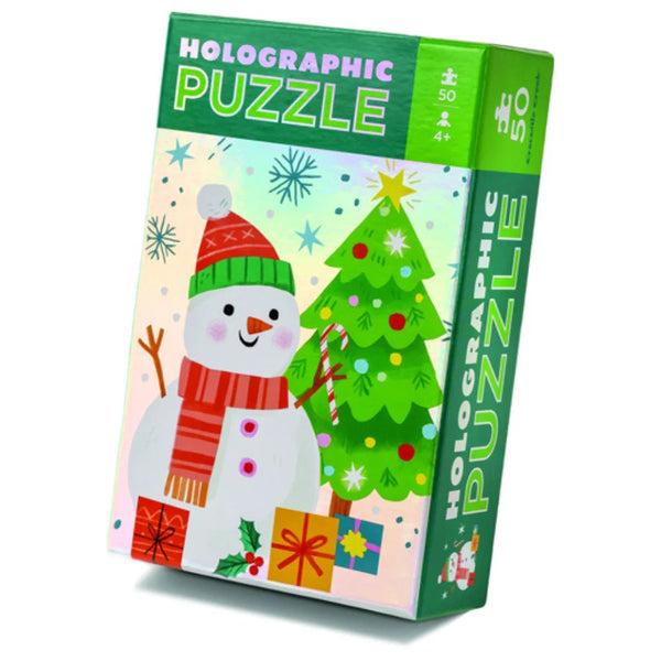 Holographic Puzzle Snowman Crocodile Creek