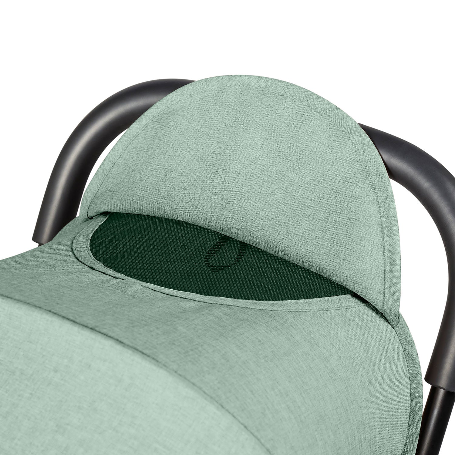 The Ickle Bubba Aires foldable pram  with UPF 50+ sun protection hood.