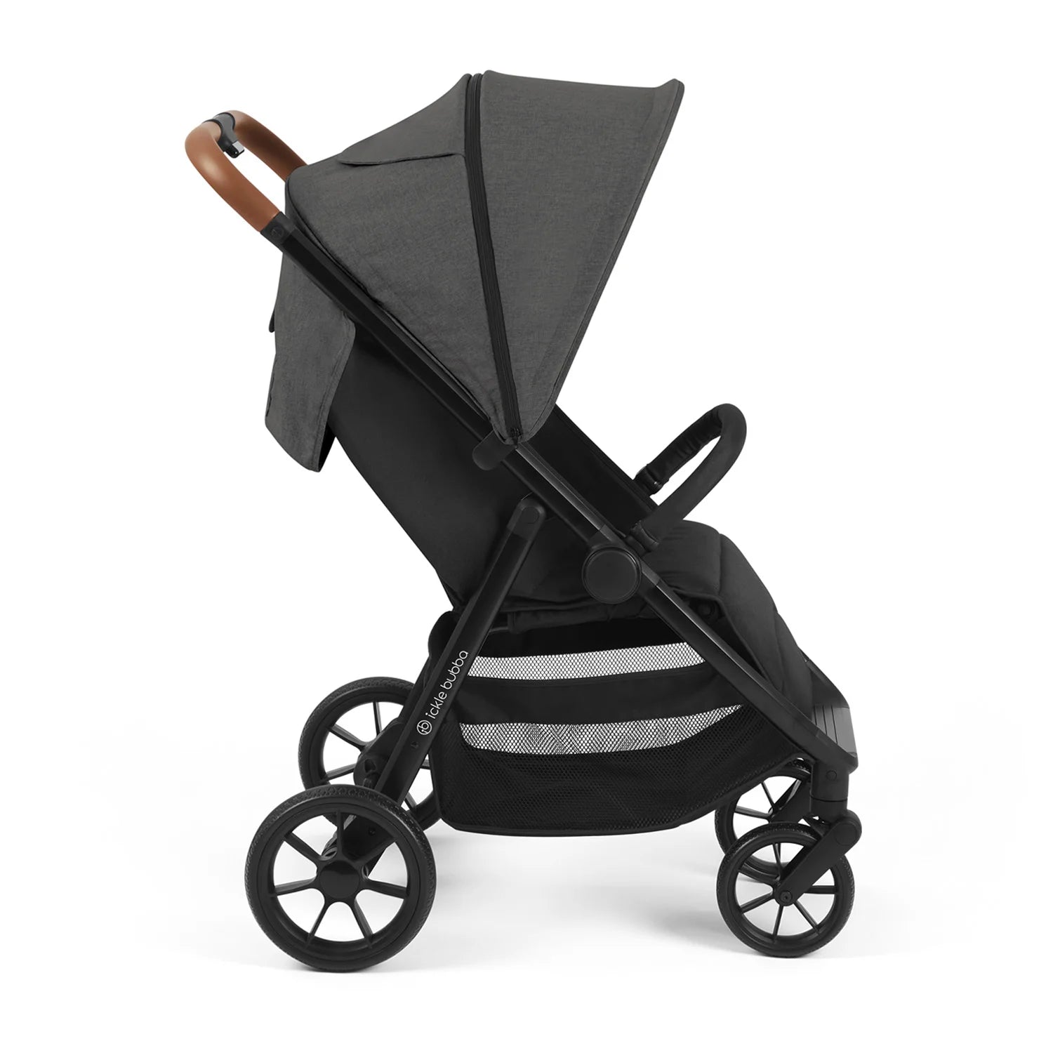 Ickle Bubba stroller side view in a white background.