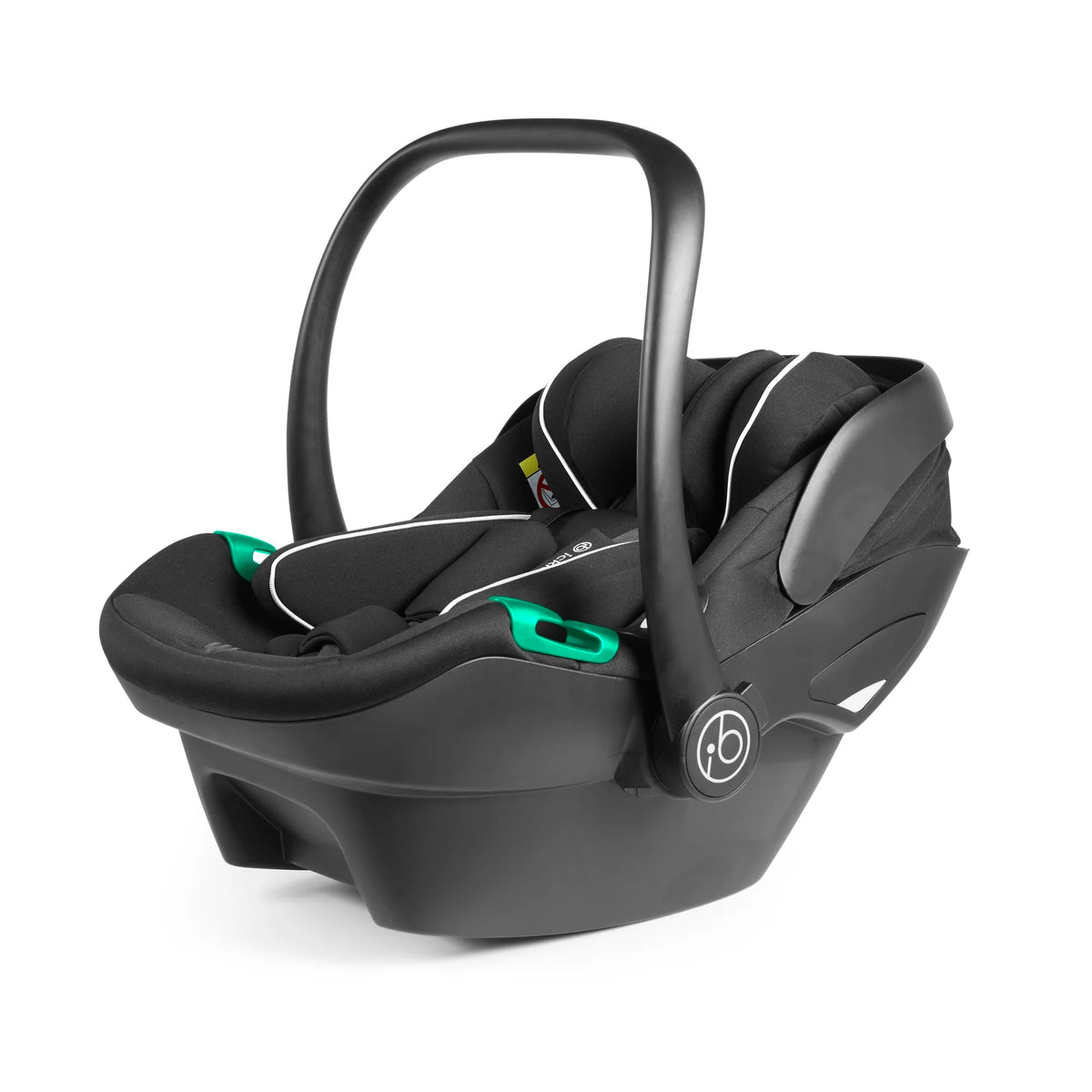 Side profile of Ickle Bubba Stratus i-Size carrier — lightweight design, side-impact protection panels