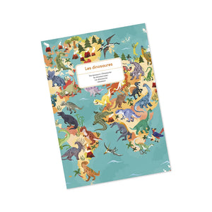 Janod dinosaur puzzle booklet