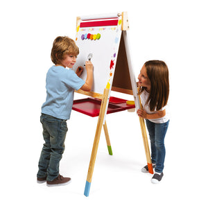 Janod Double Sided Splash Adjustable Easel