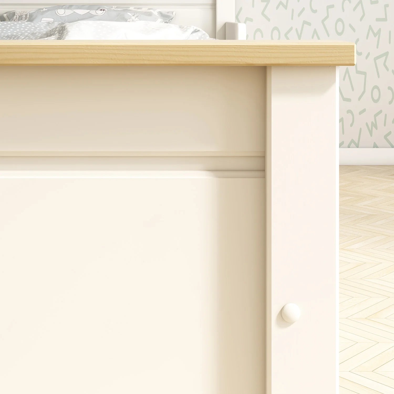 The Kids Avenue bed for children is made from Scandinavian Pine.