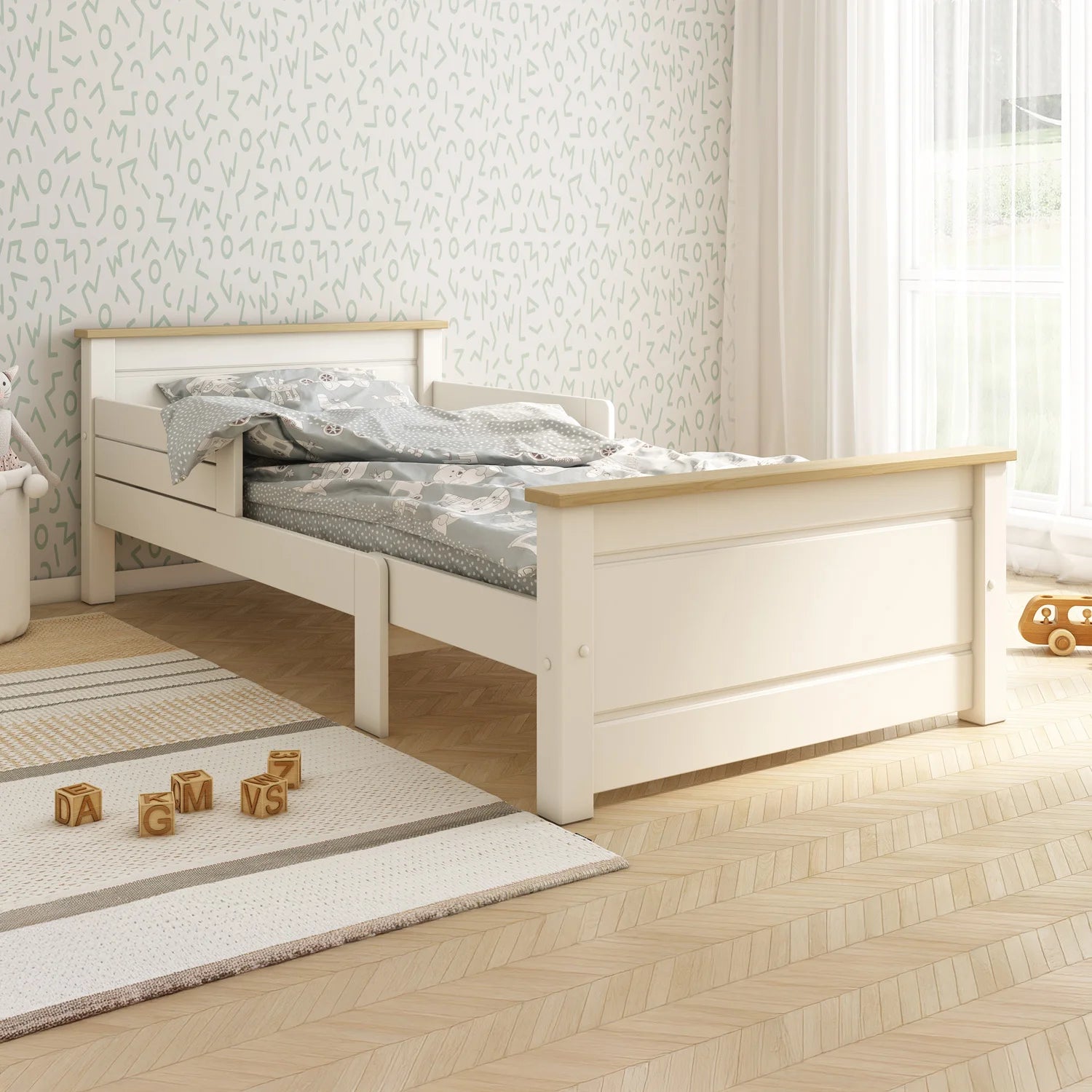 Kids Avenue Heritage Pullout Bed with Mattress