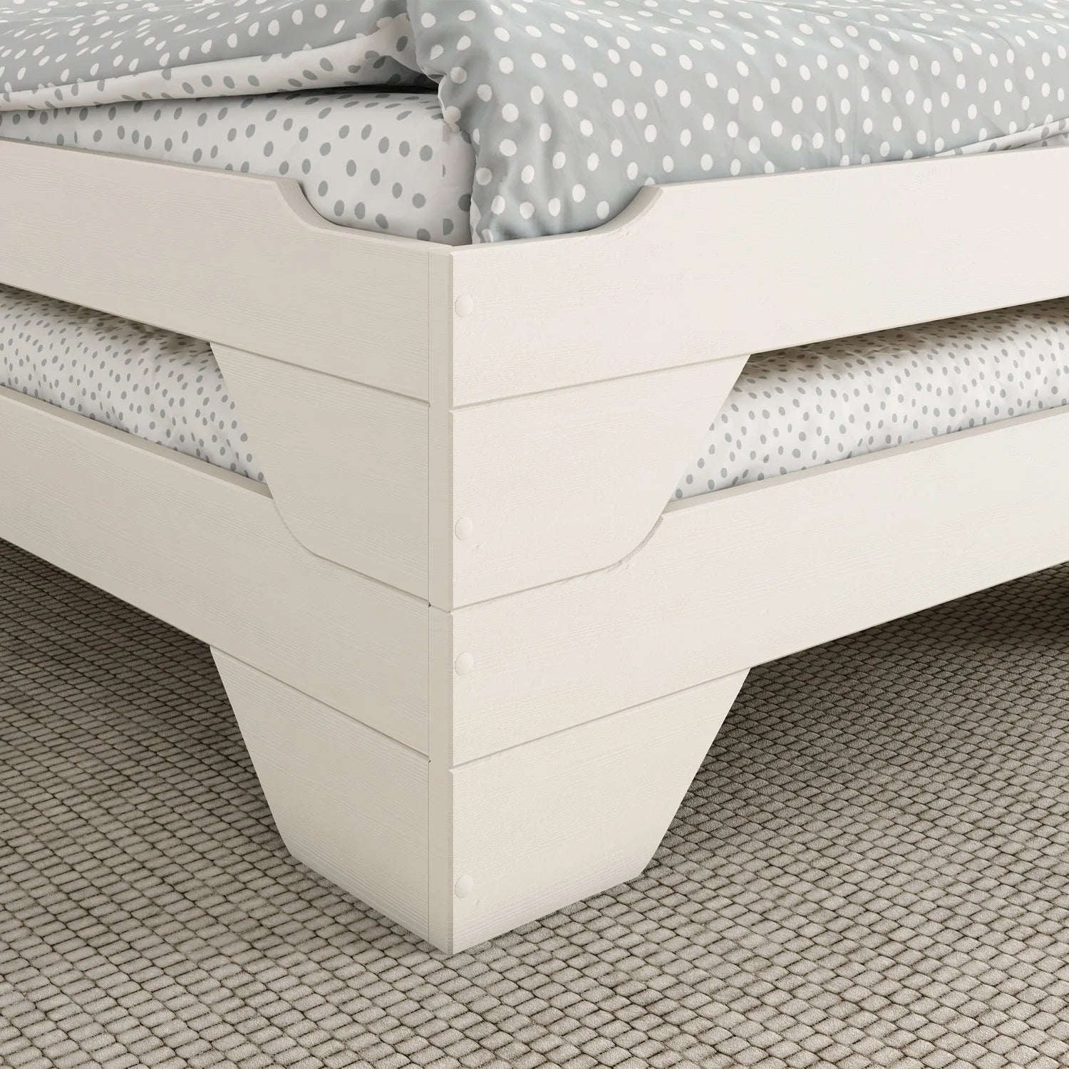 Corner of the Kids Avenue stacker daybeds.