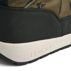 Kids Snow Boots Gayle Boot Liewood Bats Khaki