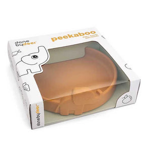 Kids Plate Elphee Mustard Done by Deer Packed