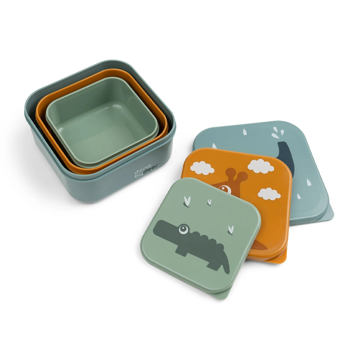 Done by Deer Kids Snack Box Set 3 Pcs