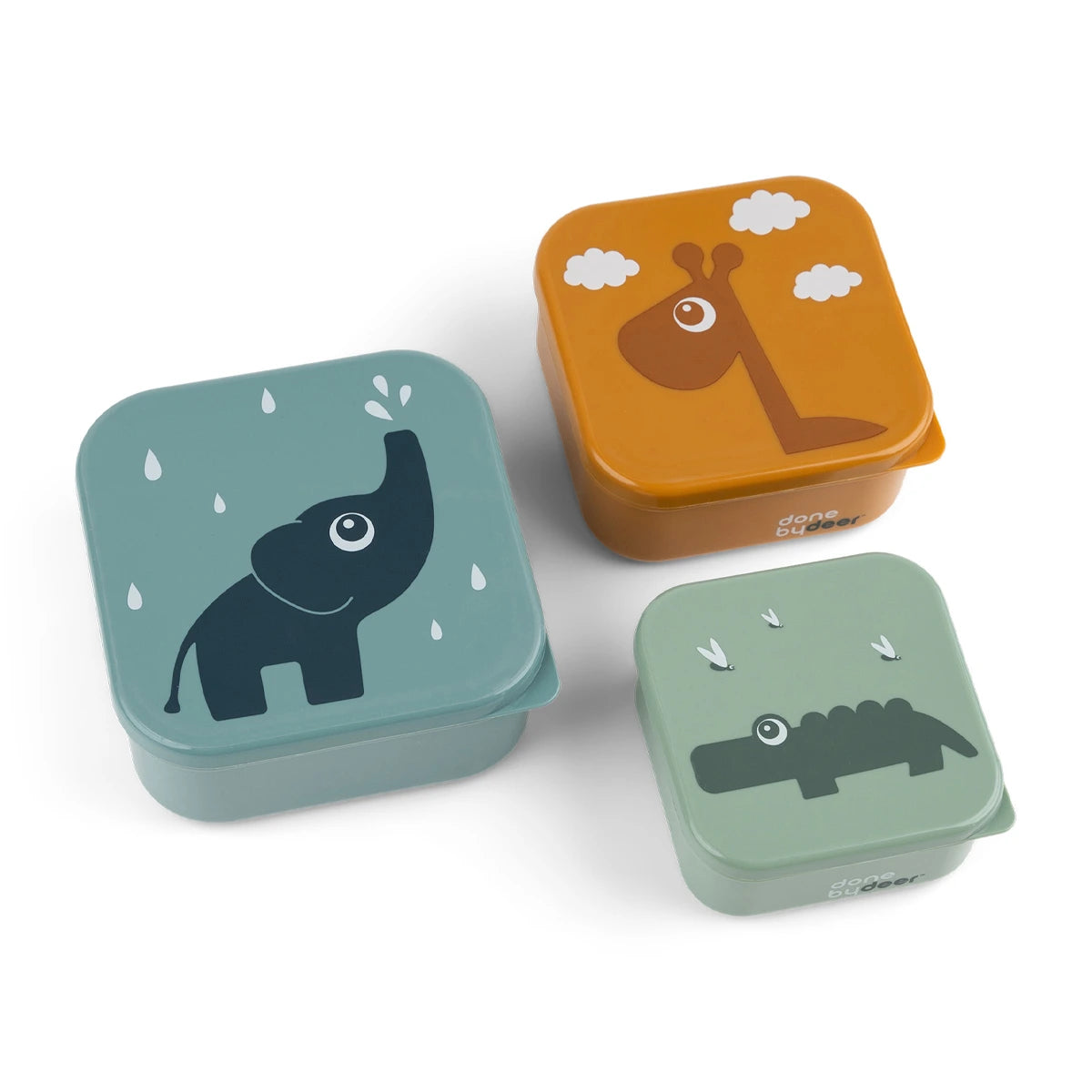 Done by Deer Kids Snack Box Set 3 Pcs
