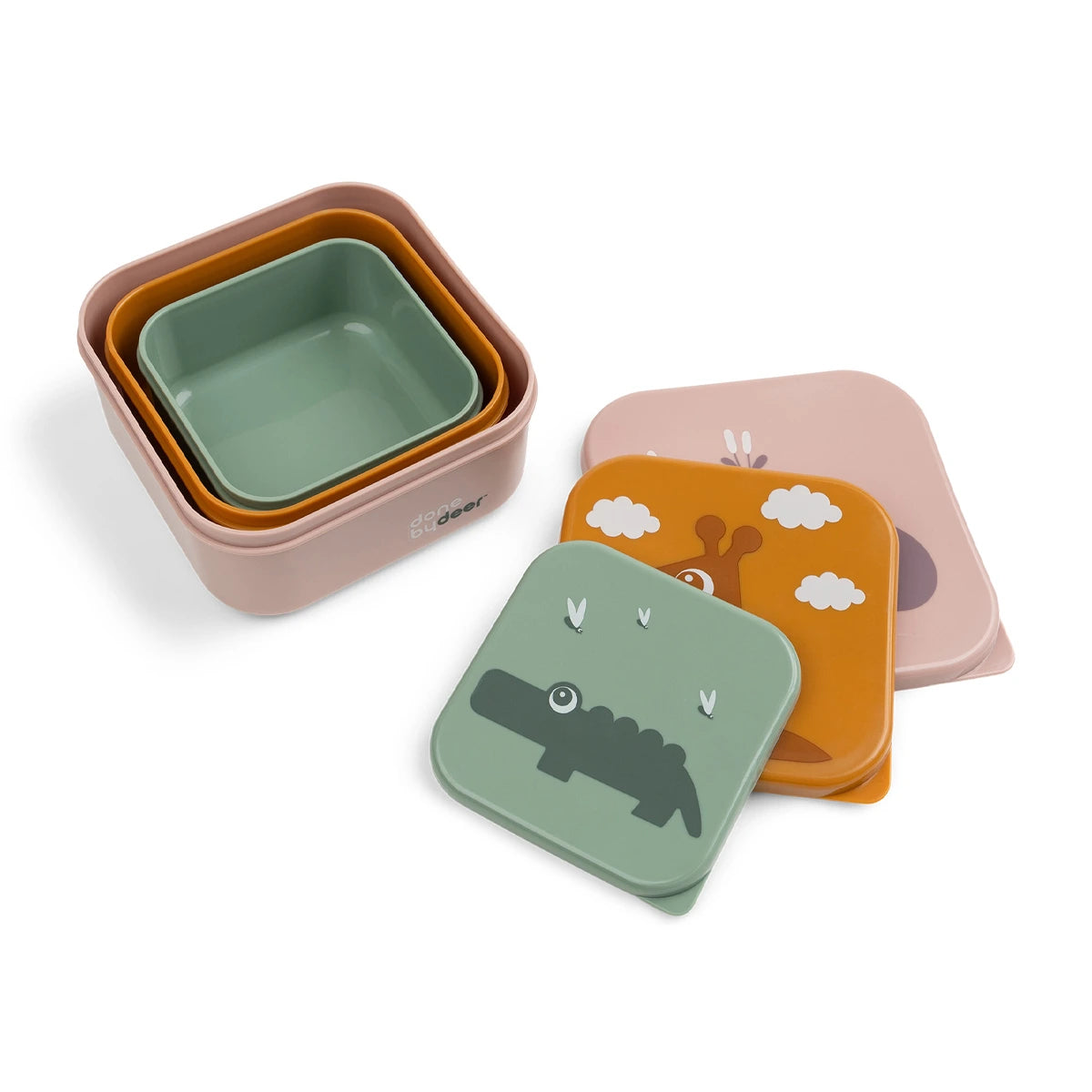 Done by Deer Kids Snack Box Set 3 Pcs