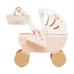 Le Toy Van Wooden Doll Pram Toy