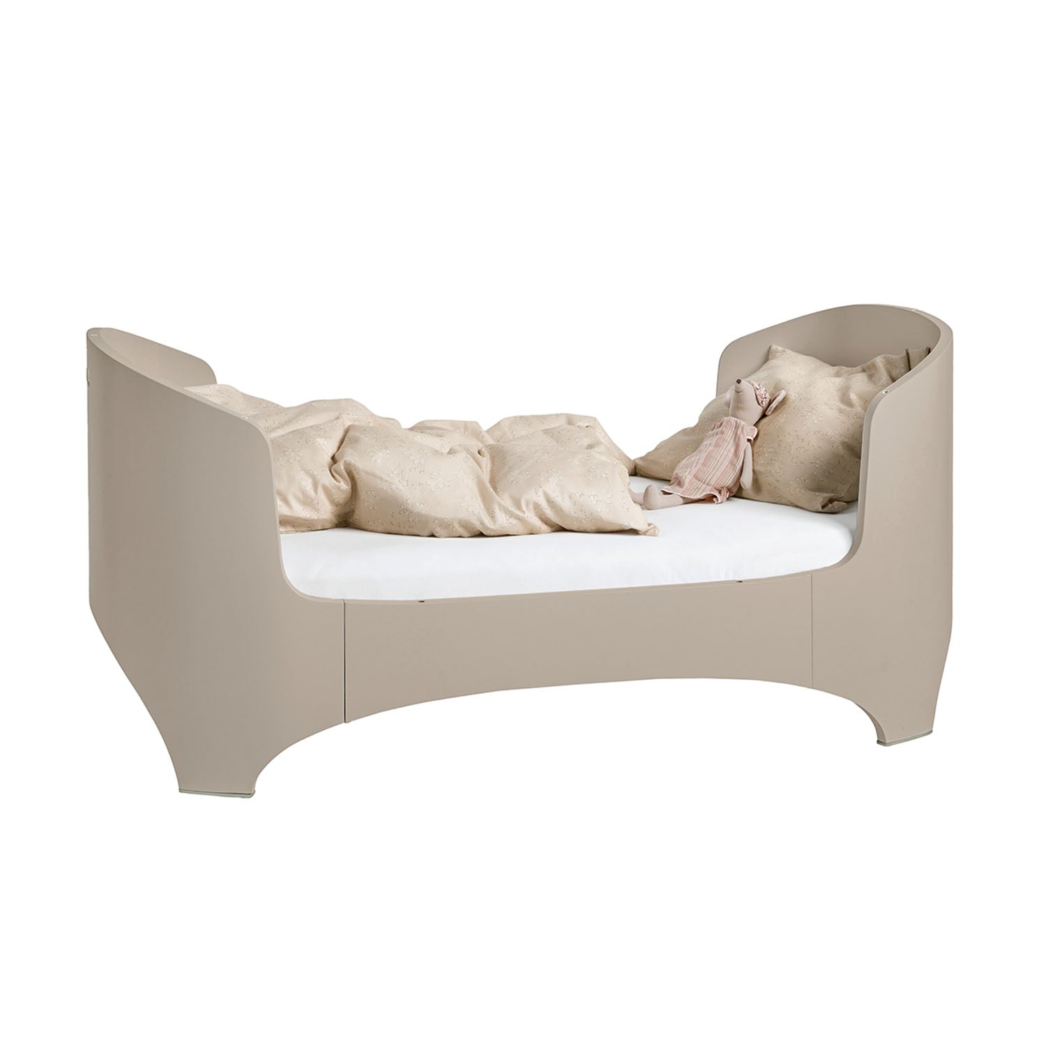 Scandinavian nursery interior with Leander Classic cot.