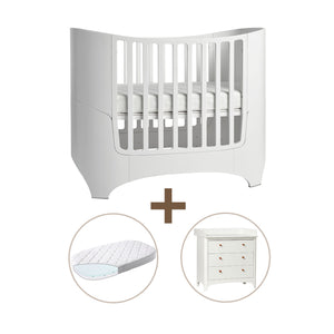 Leander Classic Baby Cot and Dresser Set Bundle