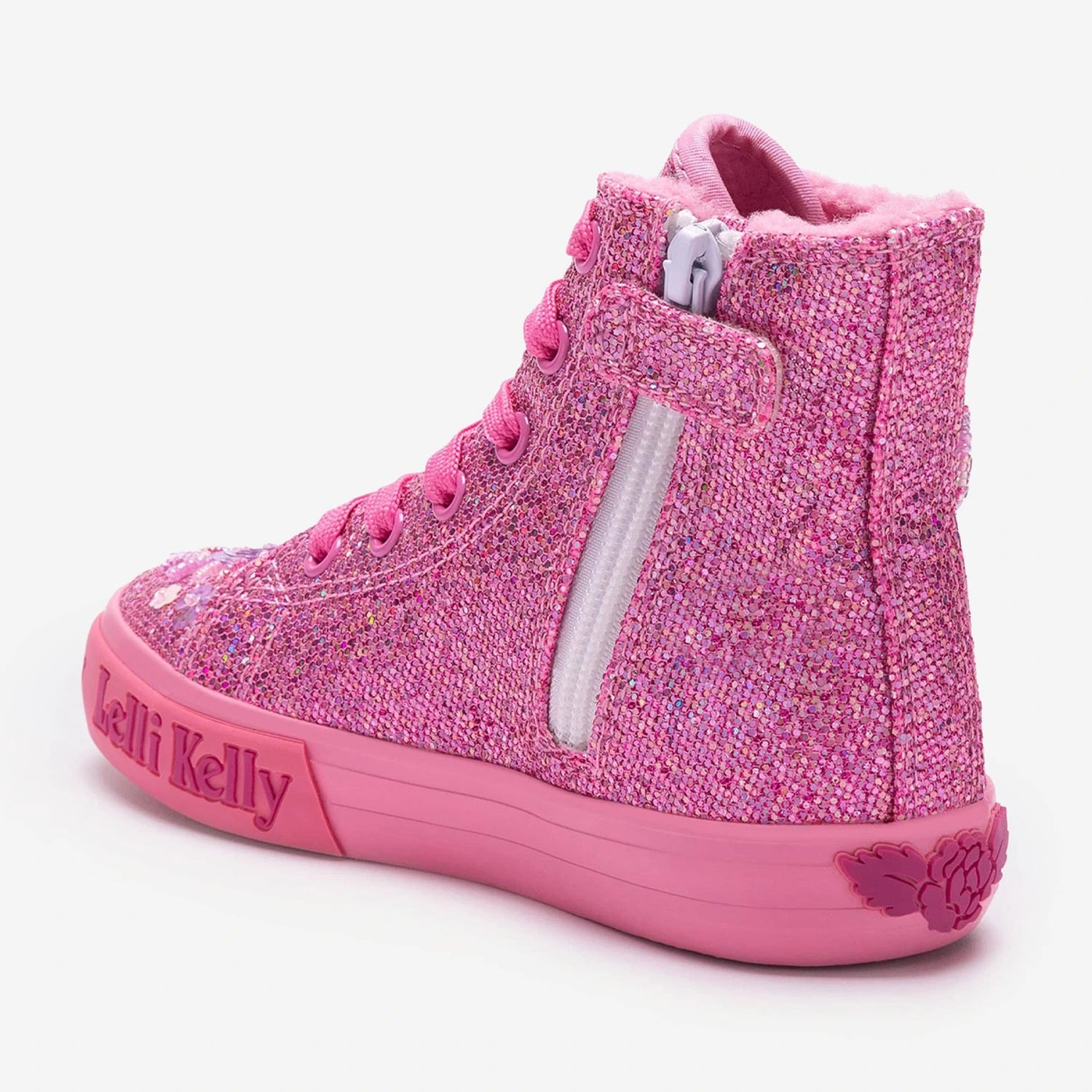 Lelli Kelly Girls Ankle Boots Dafne Mid Dark Pink
