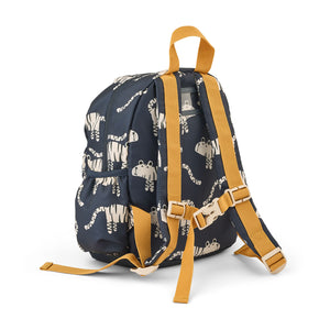 Liewood andreas backpack with orange strap.