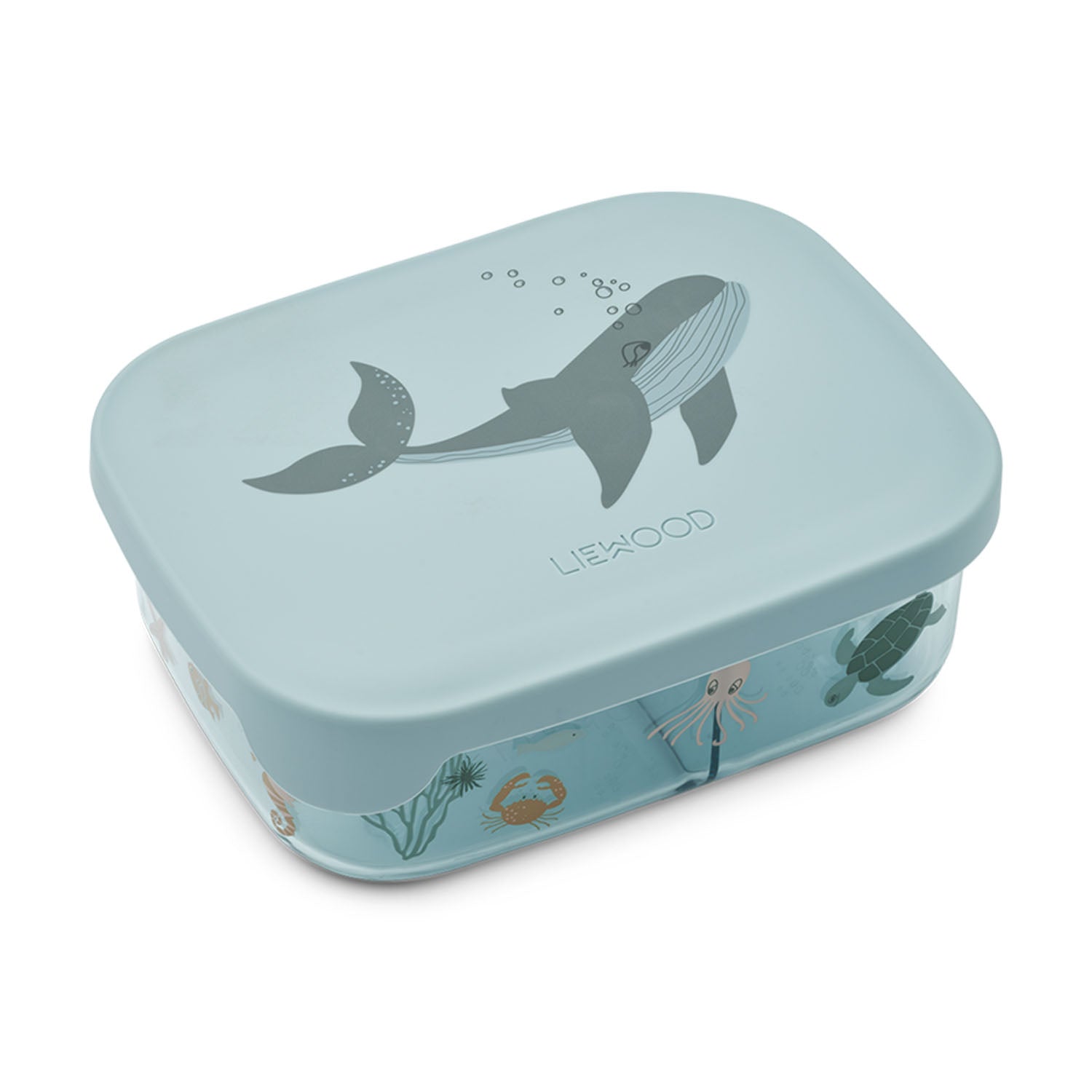  Liewood Arthur lunchbox in sea creature sandy