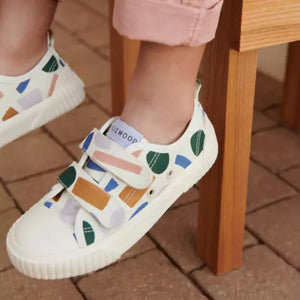 Liewood kids shoes have easy-to-use velcro straps for a secure fit.