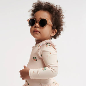 Liewood Darla Mr. Bear children's sunglasses with UV400 protection, ensuring safe sun play.