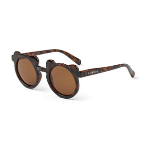 Liewood Darla Mr. Bear Toddler Sunglasses - Dark Tortoise / Shiny