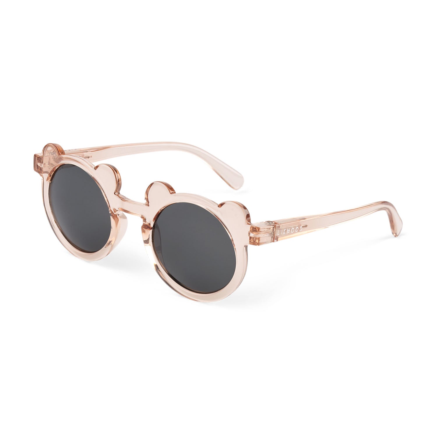 Liewood Darla Mr. Bear toddler sunglasses in rose transparent.