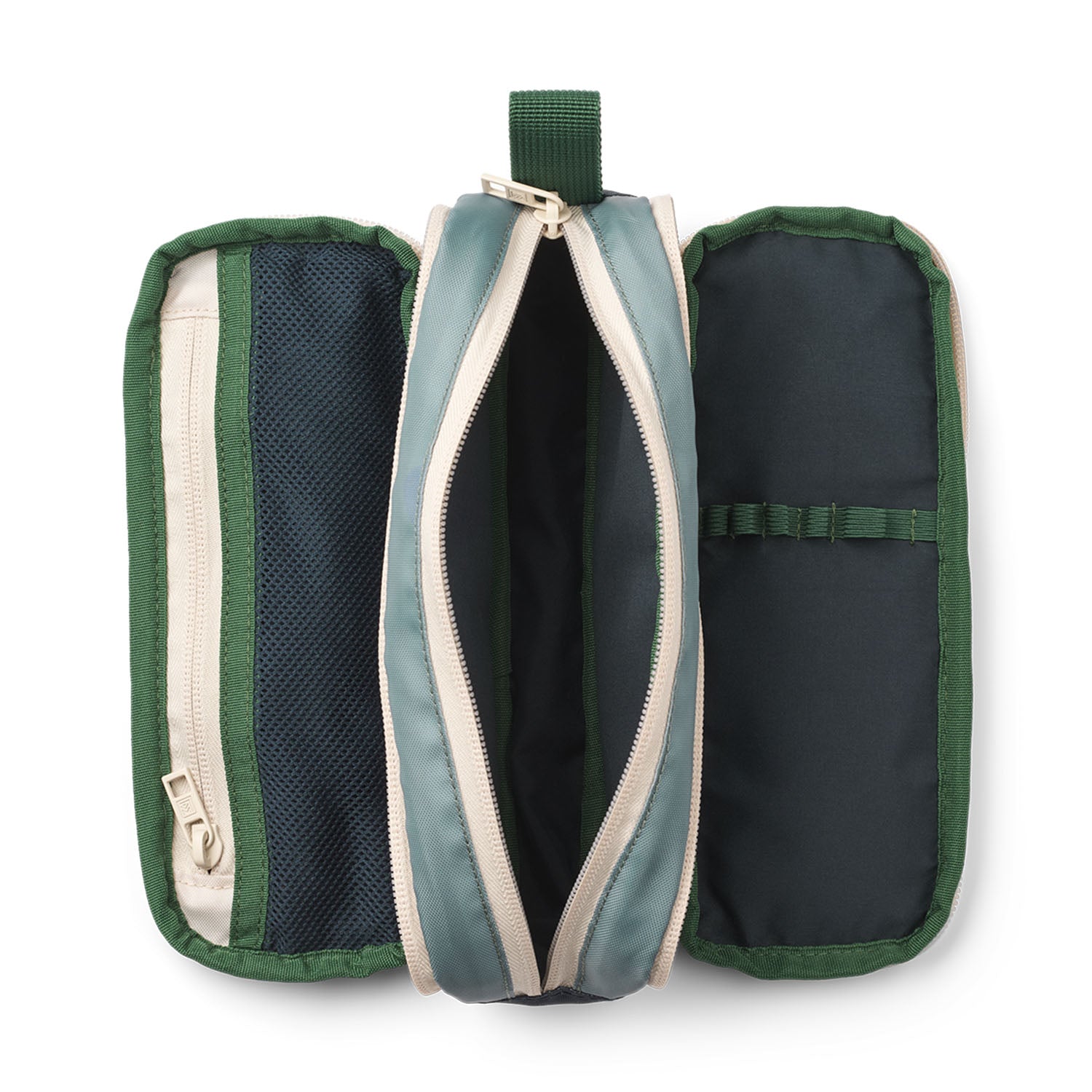 Durable recycled polyester pencil case for children’s school days