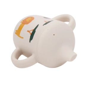 Liewood Neil Double Handle No Spill Cup for Kids - Safari
