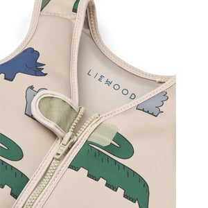 Close view of the Liewood kids swim vest