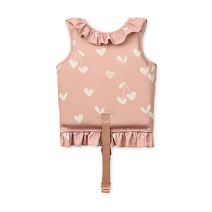 Easy on and off swim vest for children.