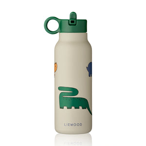 Liewood Falk Water Bottle - 350ml - Dinosaurs / Mist