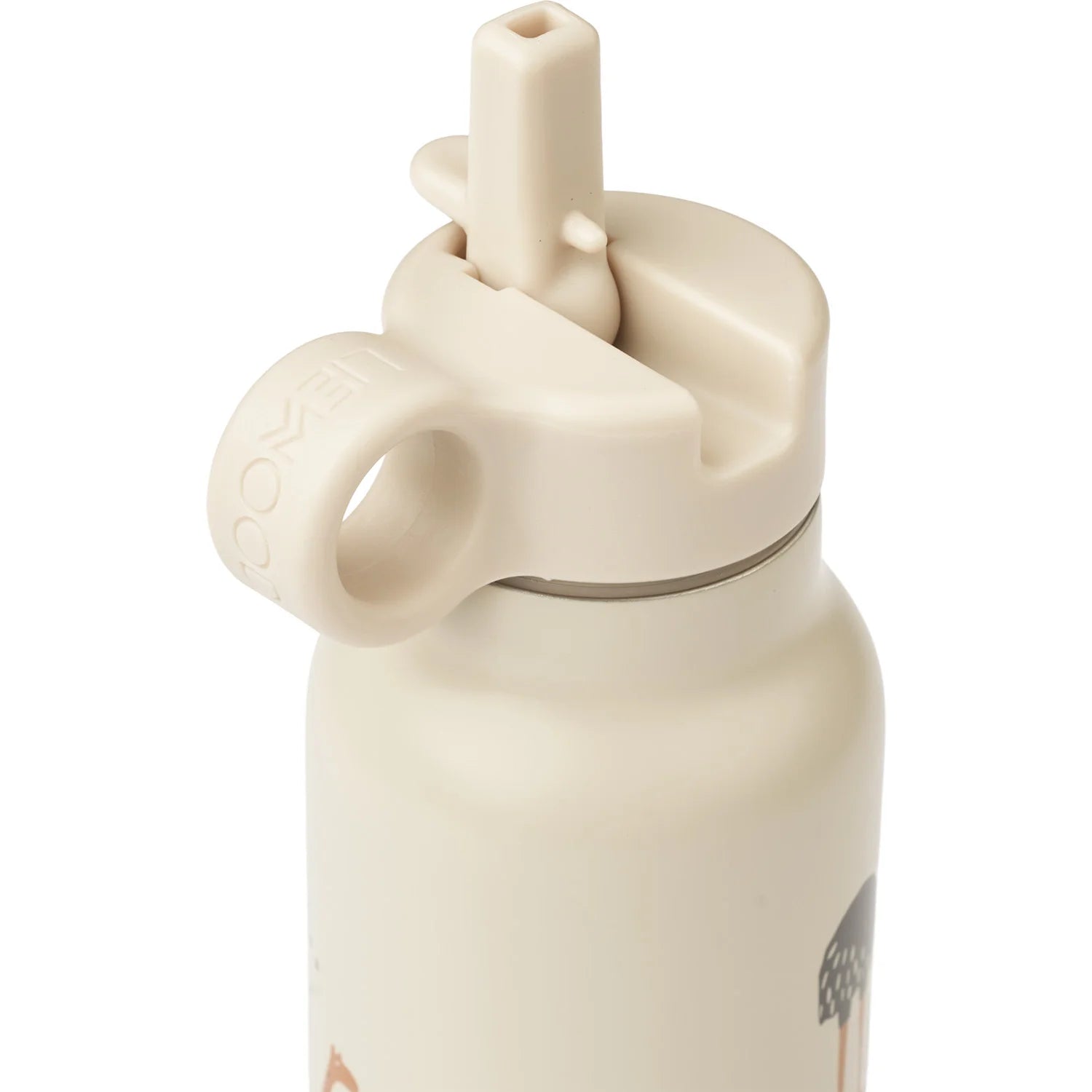 Liewood water bottle in a white background