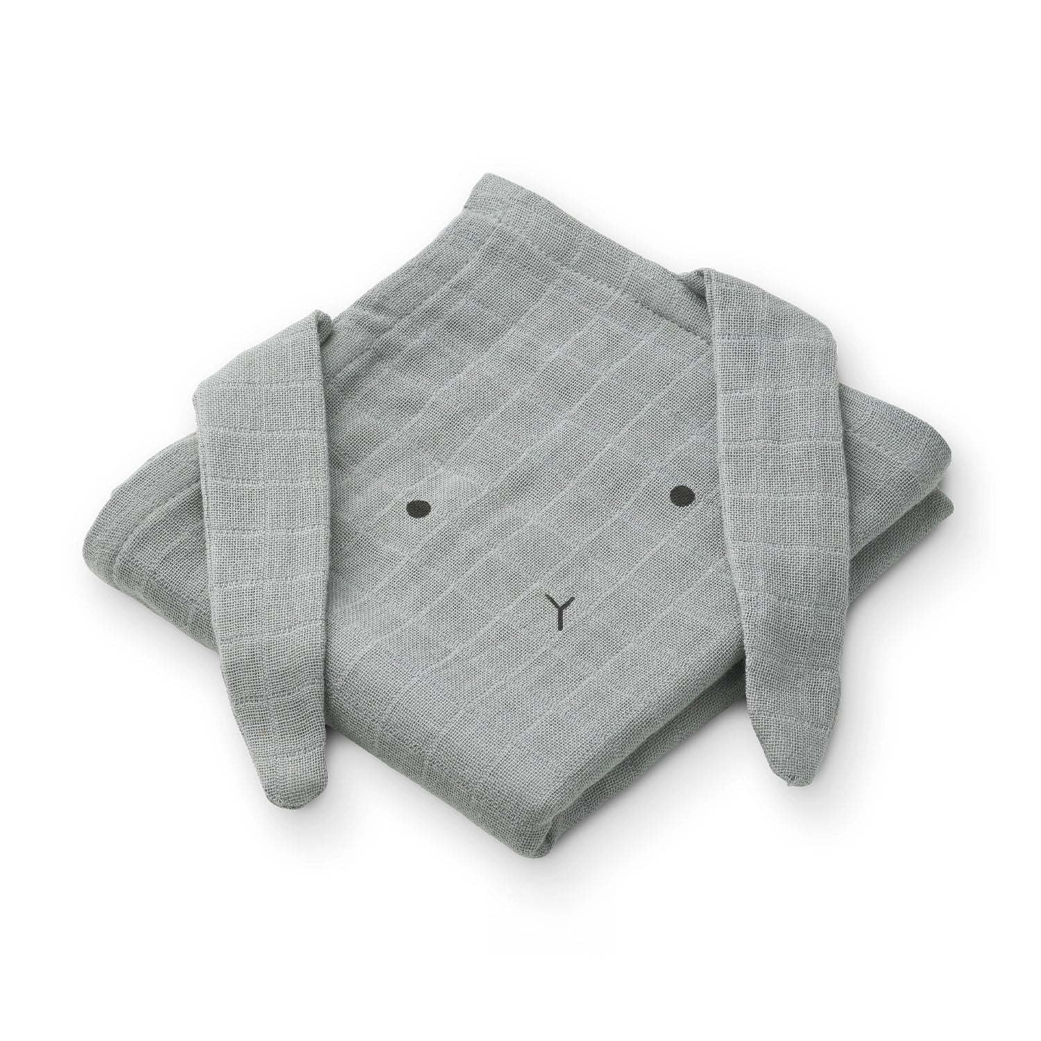 Liewood hannah organic cotton muslin cloth 2-pack