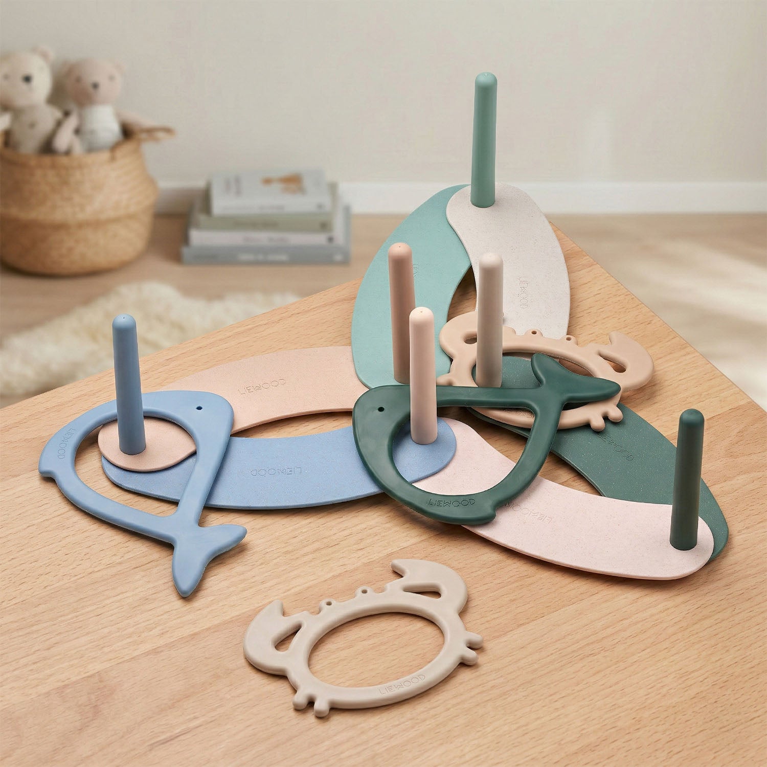 Fun outdoor game setup with Liewood Noova Sea Creature