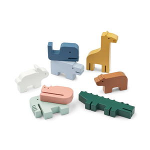 Liewood Thorkild Stacking Animals Wooden Toy
