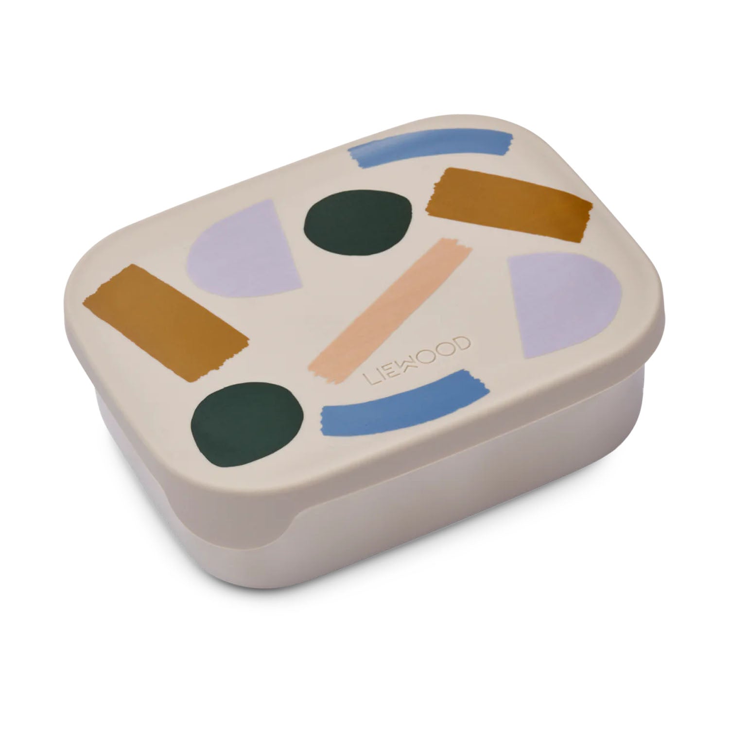 Liewood Arthur Lunch Box - Paint Stroke/ Sandy