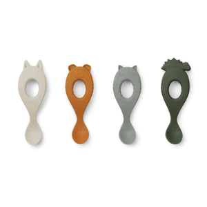 Liva Silicone Spoon Hunter Green Mix