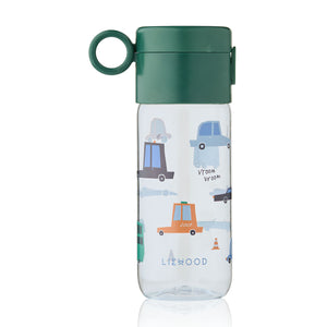 Liewood clemence tritan water bottle - 350ml in cars sandy colour