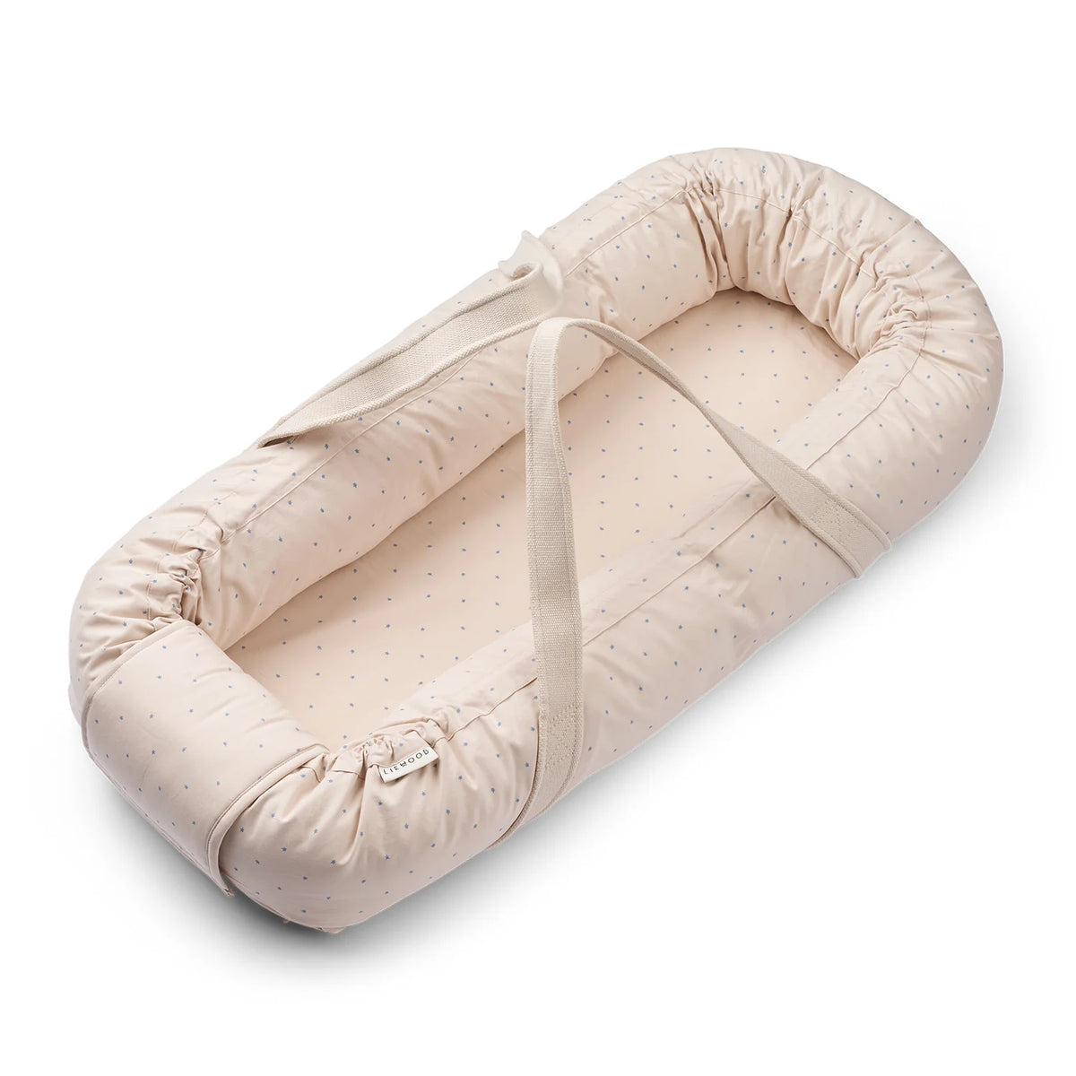 Top-down view of Liewood Gro Baby Lift, showing full length and spacious design