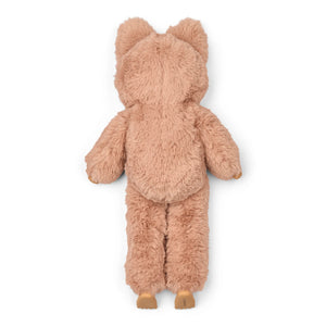 Back view of Liewood Misa Cleo plush doll showing plush body and shape, Pale Tuscany