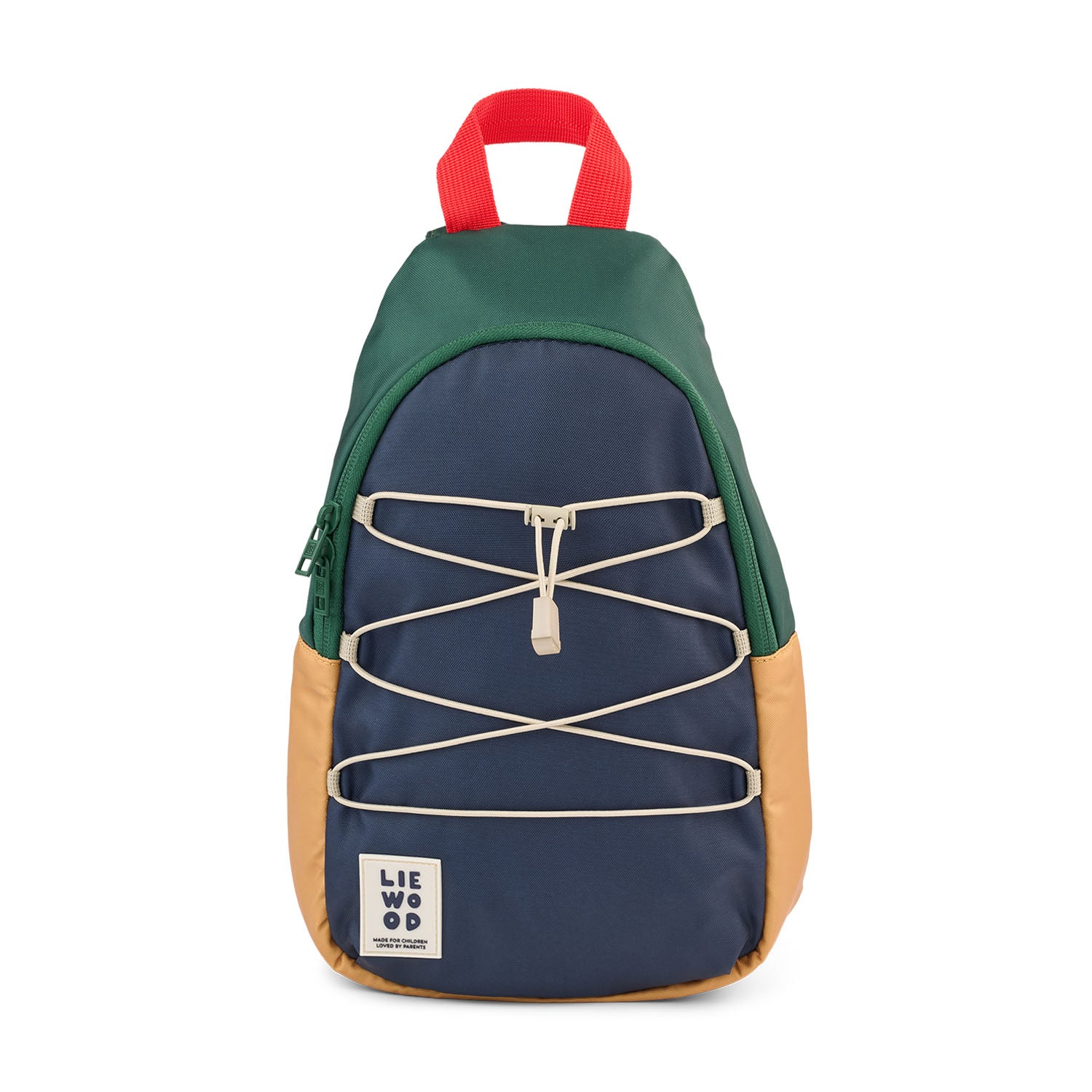 Phoenix One Shoulder Backpack LW20870 Classic Navy Multi Mix 1 Colorblock Liewood one shoulder crossbody bag for kids and parents
