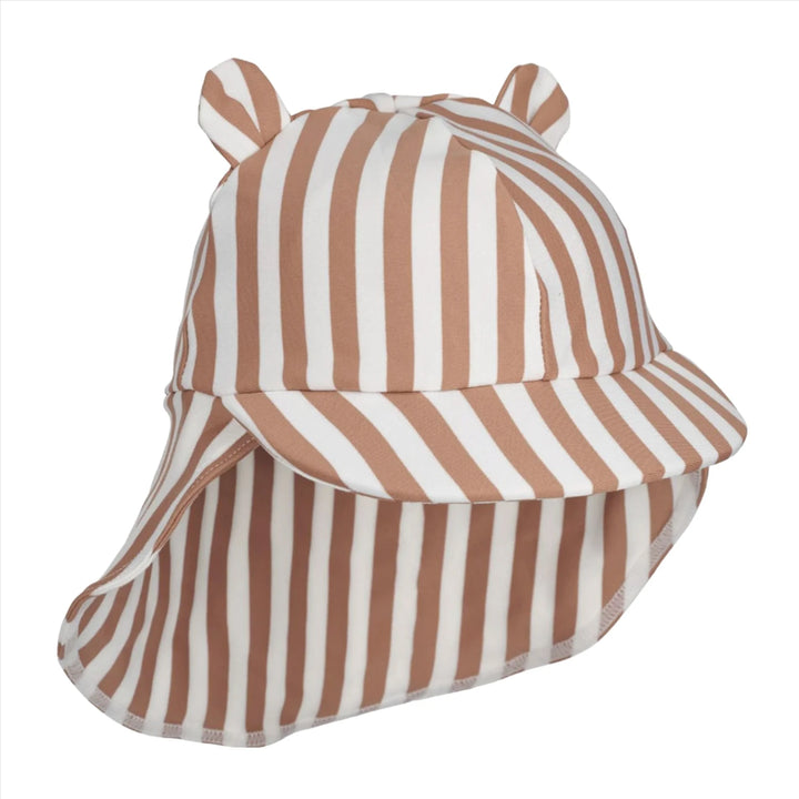 Liewood Kids Sun Hat (Stripe Tuscany Rose / Creme Da La Creme / 6-9M)