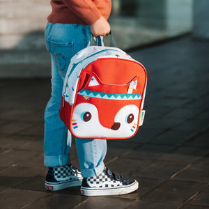 Eco-friendly recycled PET school backpack for kids