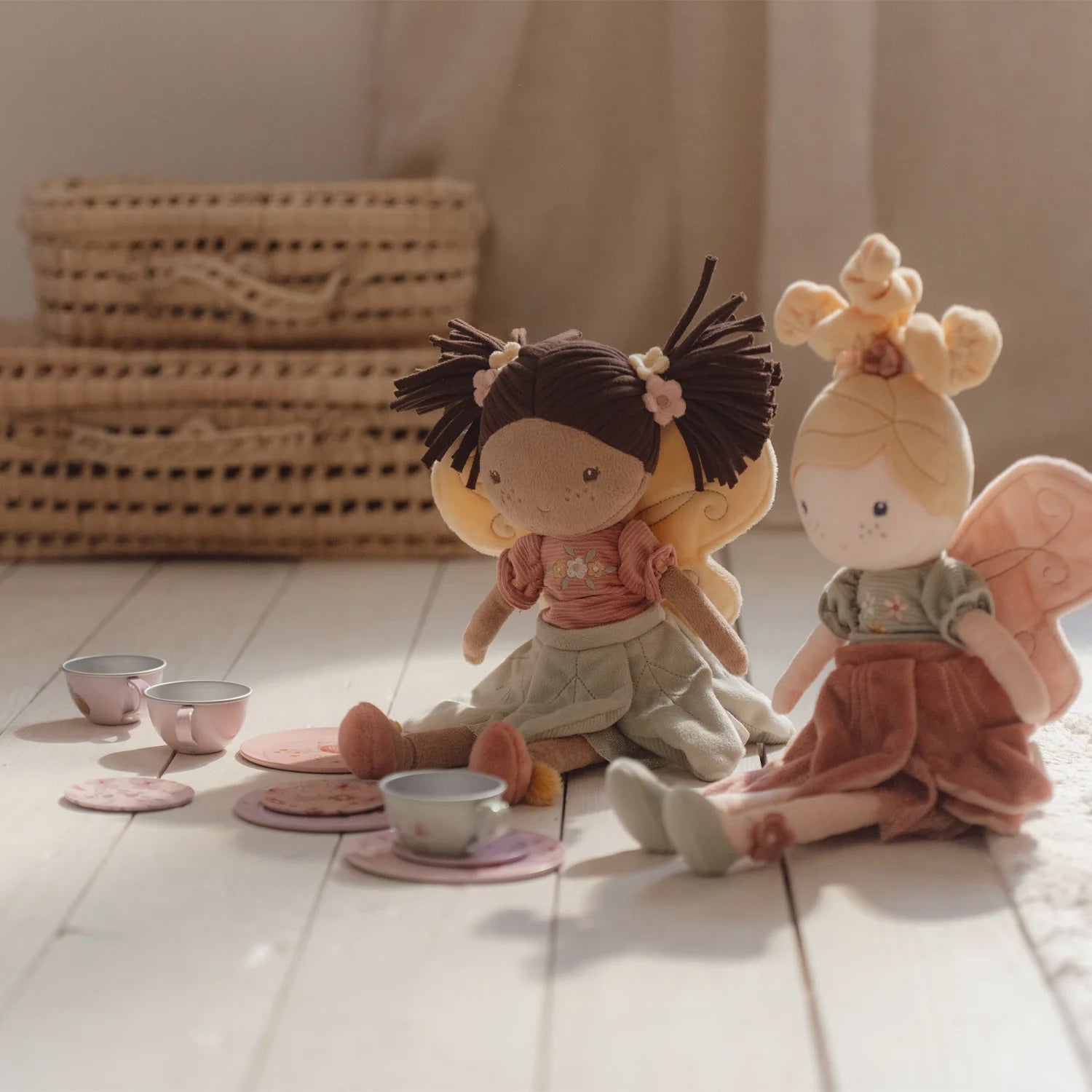 Little Dutch Tea Set - Fairy Garden, 13 Piece, Multicolour