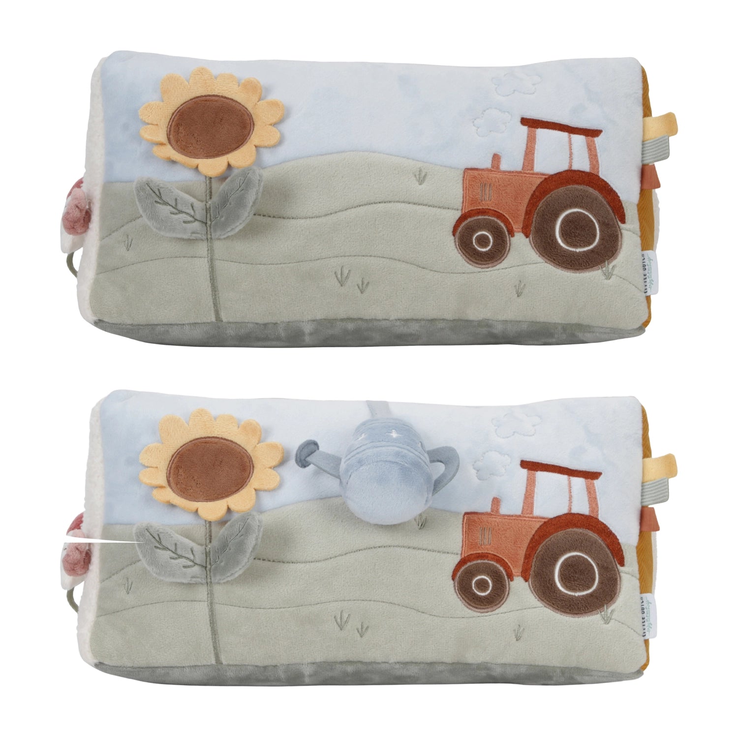 Little dutch activity triangle with removeable rattle watering can.