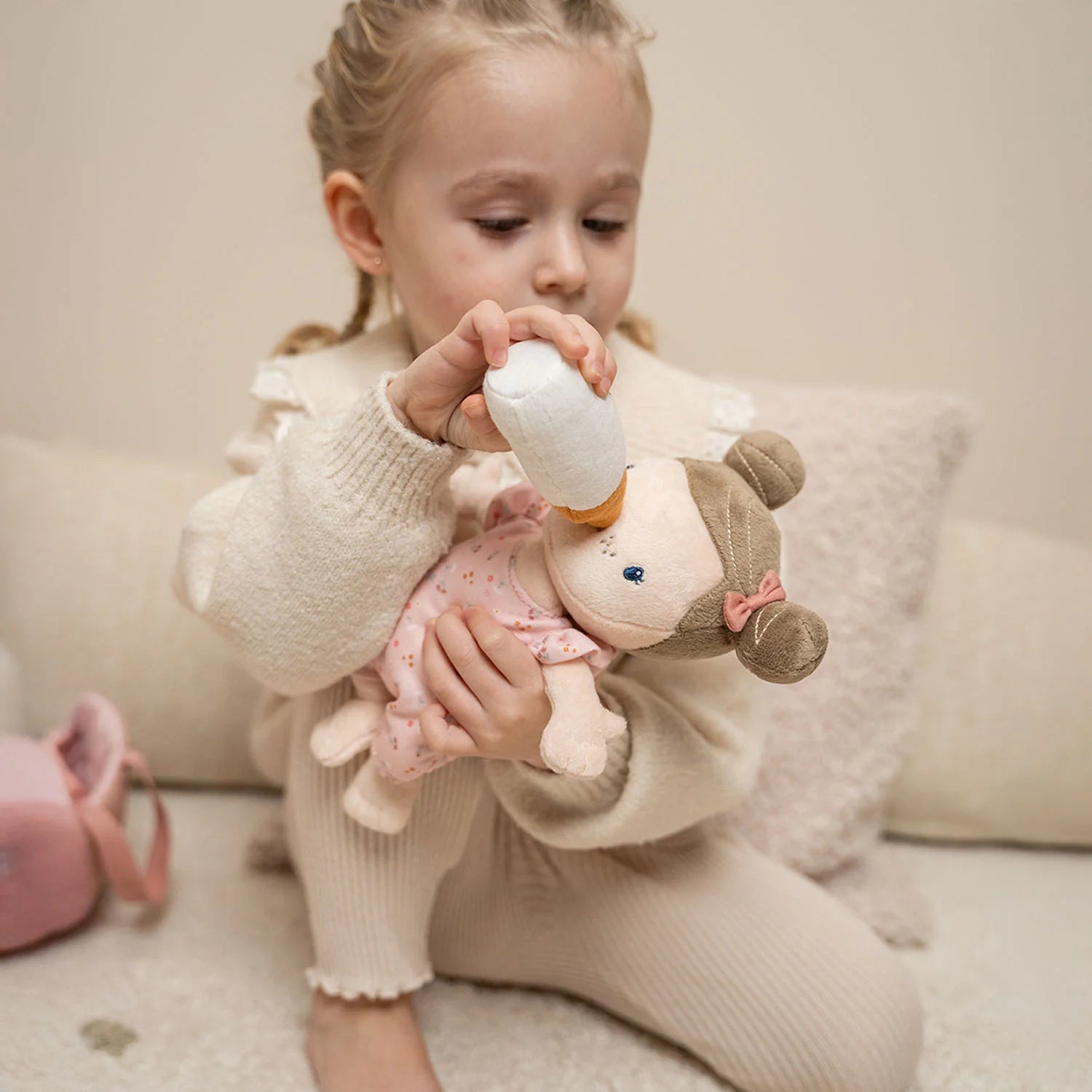 Little Dutch Baby Doll Rosa - Pink Flowers