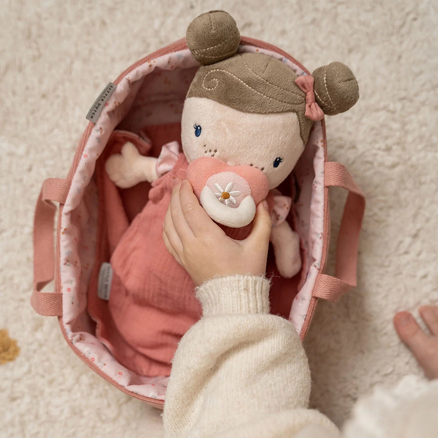 Little Dutch Baby Doll Rosa - Pink Flowers