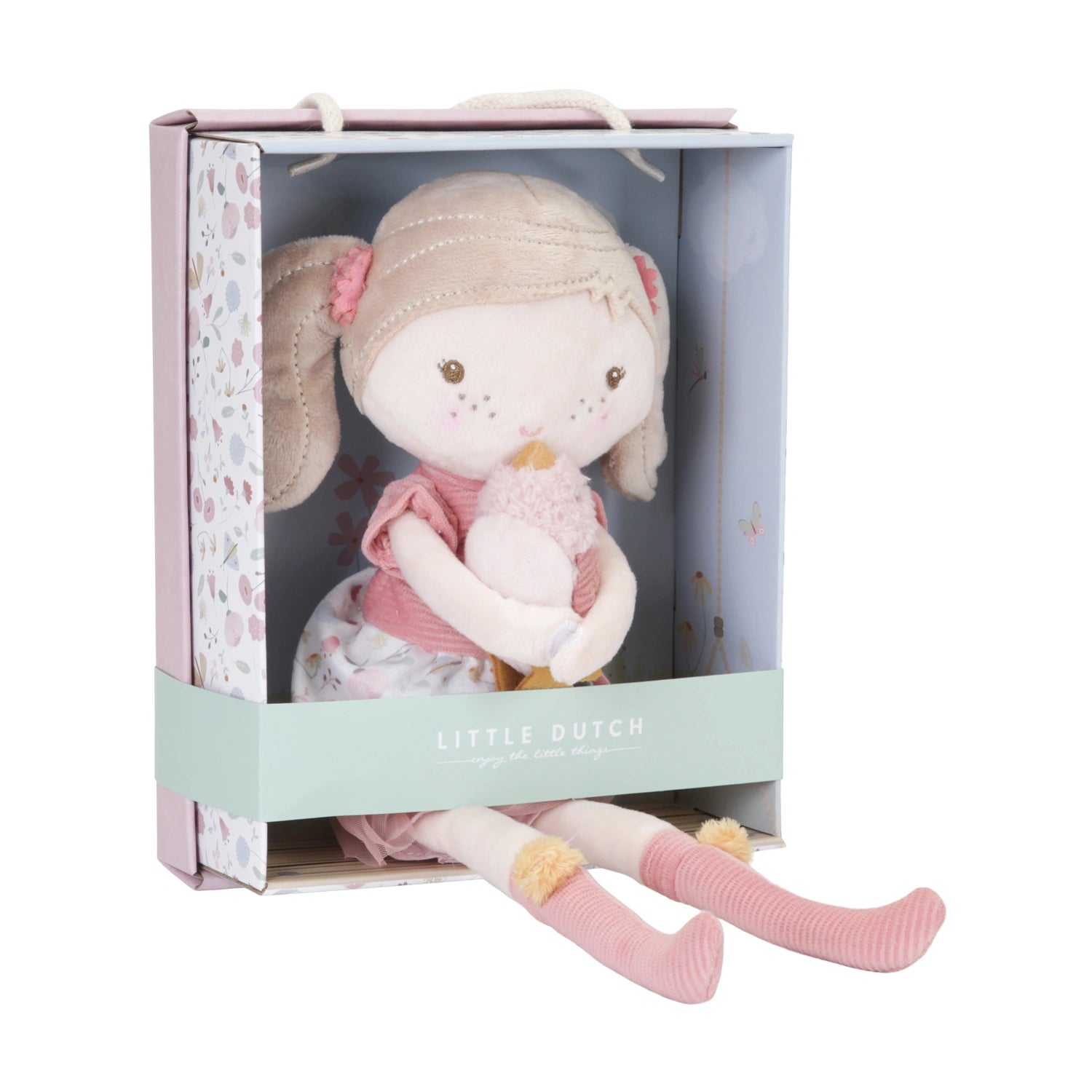 Little Dutch Cuddle Doll Anna Soft Toy for Babies